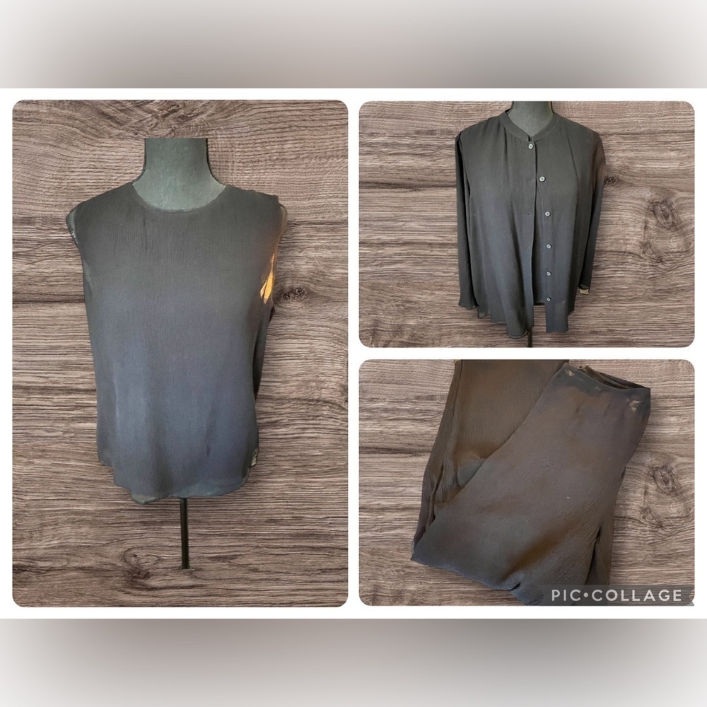 Due Per Due 100% Silk 3-Piece Outfit